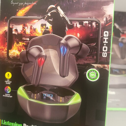 ایرپاد گیمینگ جرلکس GH-09 مخصوص بازی و مدیا صدا سه بعدی کیفیت بالا ضمانتی