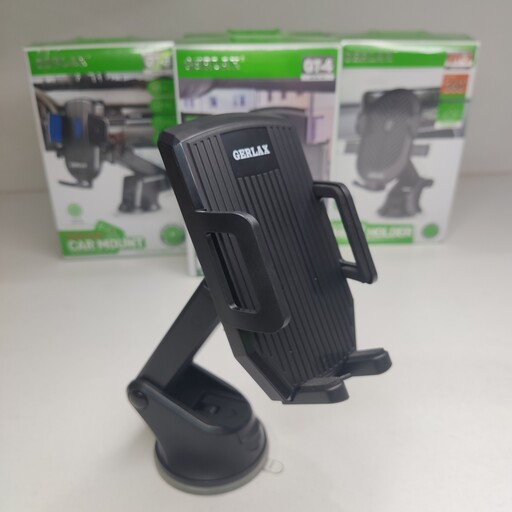 هولدر ماشین و پایه نگهدارنده موبایل مدل جرلاکس 360درجه مدل GT4