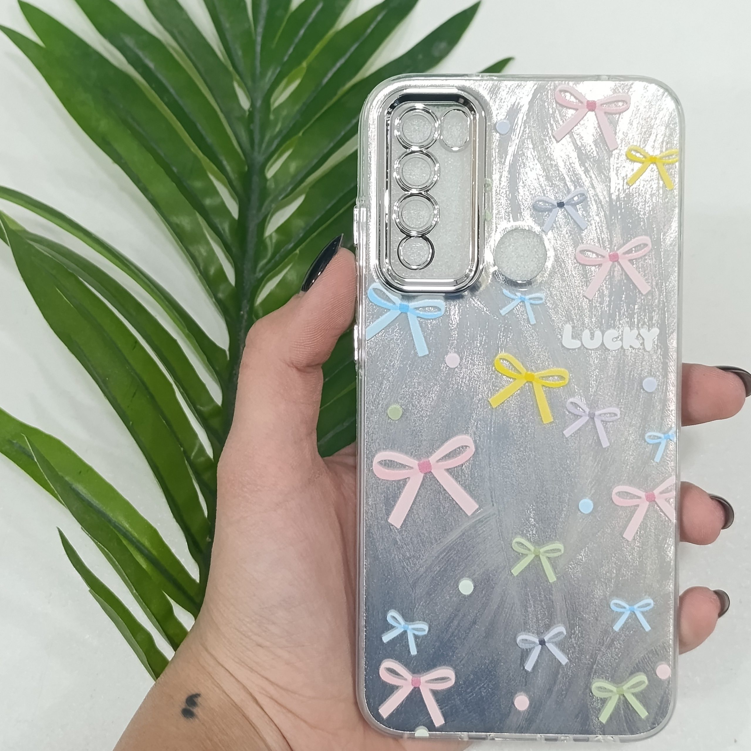 گارد گوشی شیائومی Note 8 4g مدل فانتزی دخترانه طرح پاپیون قاب و کاور و محافظ موبایل