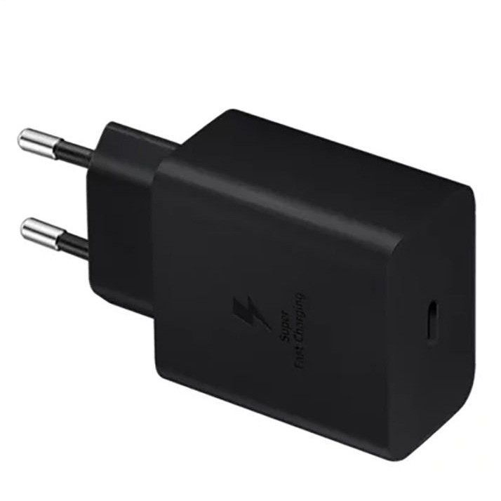 آداپتور سامسونگ 45 وات رنگ مشکی (بدون پک)